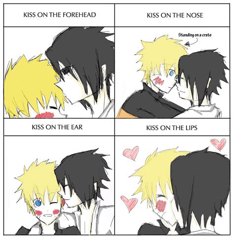Kiss Meme Sasunaru By High On Happiness On Deviantart