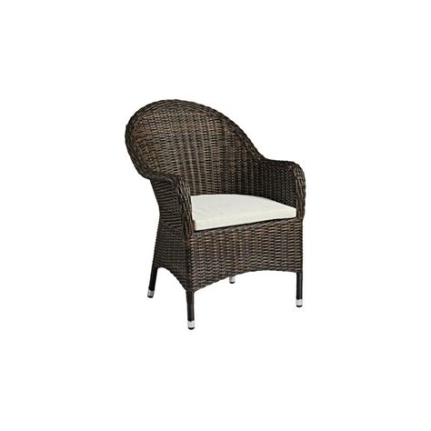 Outdoor Brown Weave High Backed Armchair Avenue Interiors Dorchester