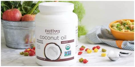 Save On Large Jar Of Nutiva Organic Coconut Oil Savings Done Simply