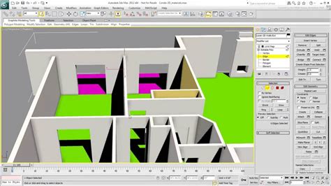 Working With Autocad Files In 3ds Max Part 3 Creating Materials