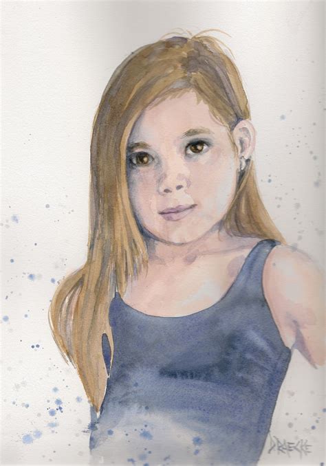 Doris Raecke Retratos En Acuarela Watercolor Portraits