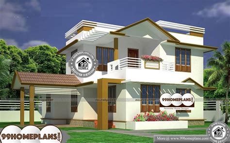 Veedu Design Kerala With Double Floor Simple Cute Home Plans