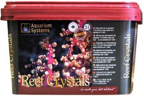 Sel Enrichi Reef Crystals Pour Aquarium Marin