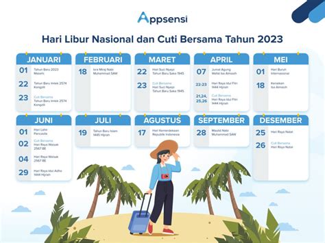 Ini Dia Kalender Cuti Bersama Dan Hari Libur Nasional Tahun