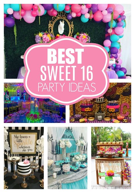 Best Sweet 16 Party Ideas and Themes   Pretty My Party  