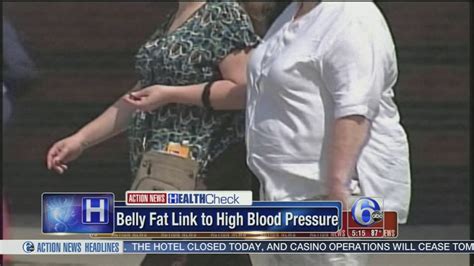 Link Between Belly Fat And High Blood Pressure 6abc Philadelphia