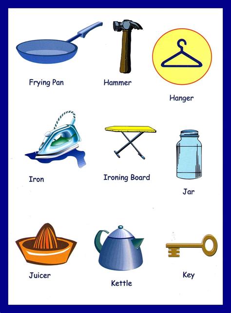Household Items List Images