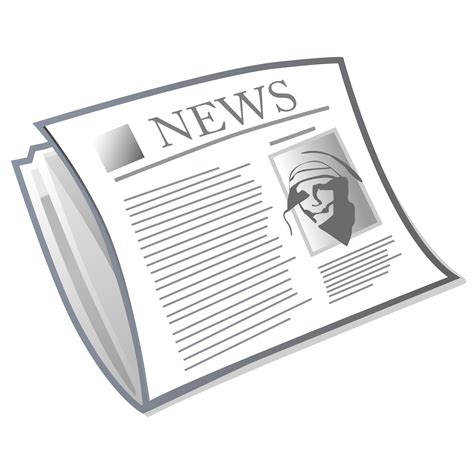 Reading Clipart - man-reading-newspaper-happily-clipart - Clip Art Library
