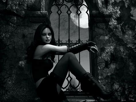 Hd Wallpaper Dark Girl Goth Goth Loli Gothic Style Vampire