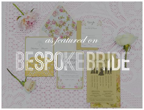 Bespoke Bride Feature Pink And Gold Romantic Wedding Photos