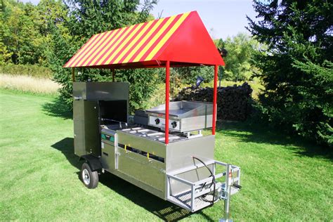Food Carts For Sale Hot Dog Cart Fridge Griddle And Fryer Sinks
