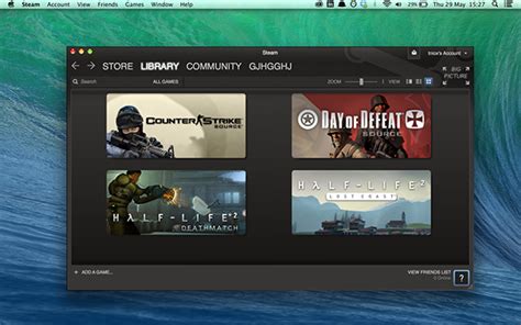 Quick Redesign Of The Steam Desktop Application On Behance