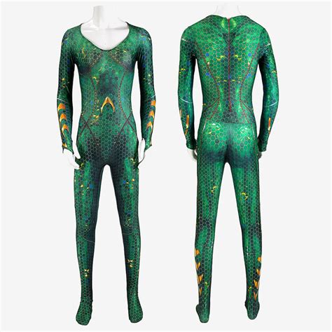 Aquaman Mera Jumpsuit Outfit Cosplay Costume Unibuy