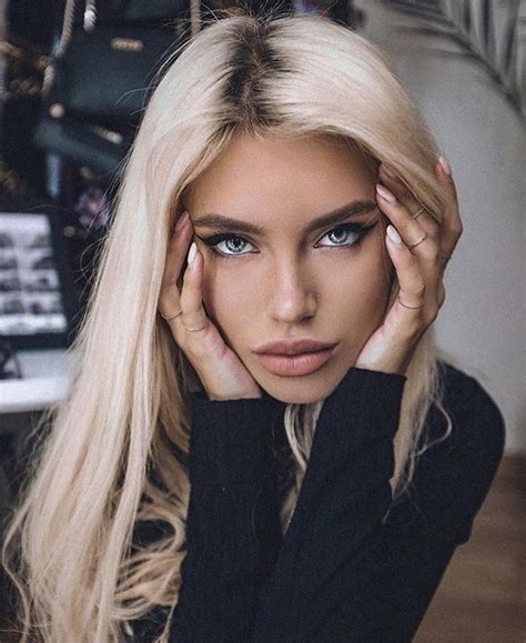 Beauty Artreference Blueeyes Blonde Tumblr Style Fashion Model