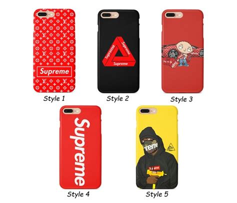 Supreme Phone Case For Iphone Xs Max Xr 10 X 7 8 6 Plus Etsy