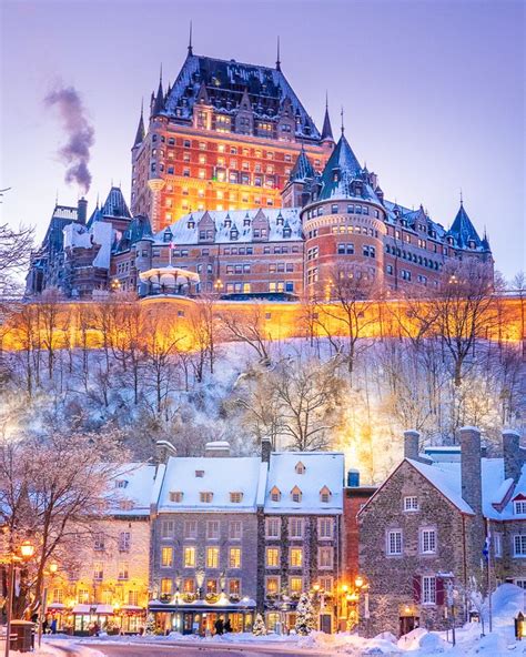 The Best Things To Do In Quebec City In Winter — Quebec Canada Quebec City Winter Quebec