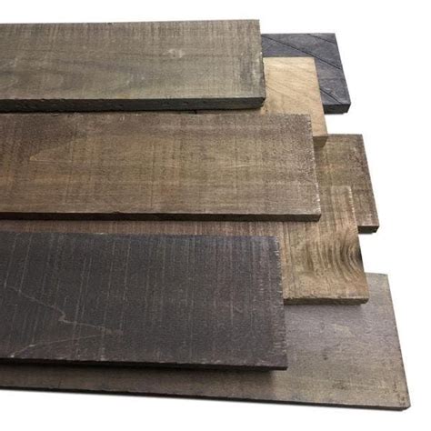 Weaber 12 In X 4 In X 4 Ft Weathered Hardwood Board 8 Piece 27862