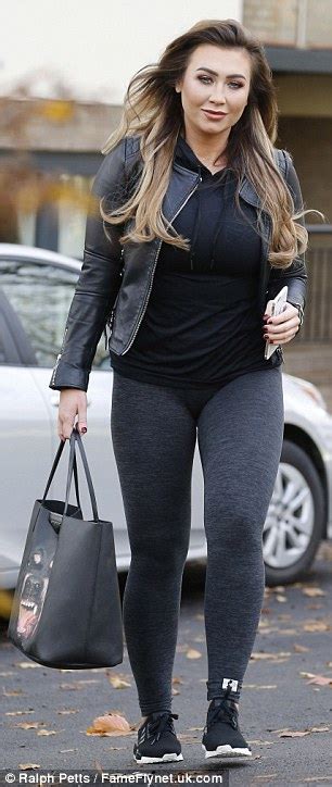 Towies Lauren Goodger Flaunts Her Bigger And Better Bum In Skin Tight Leggings Daily Mail