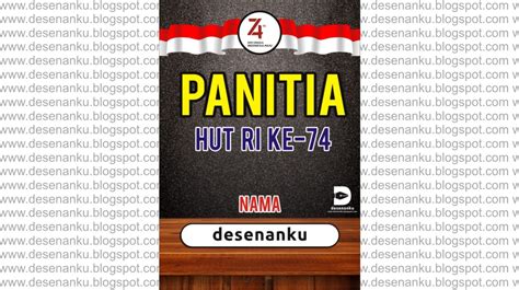 Desain Co Card Panitia Hut Ri Ke Versi Ii Format Cdr Gratis Sdm My