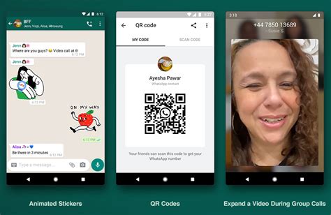 Whatsapp Rolls Out Animated Stickers Qr Codes To Add Contacts Dark