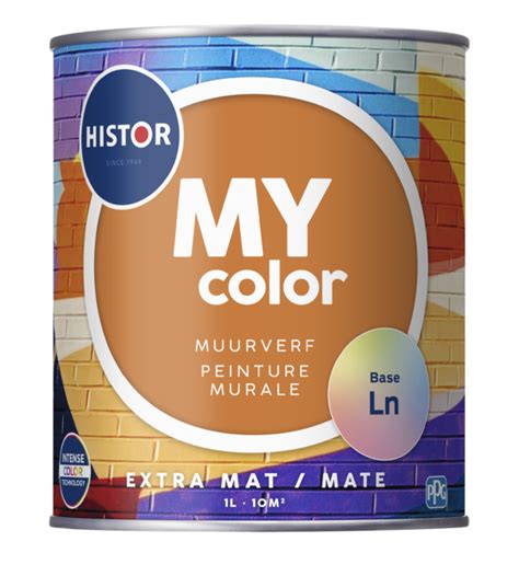 Histor My Color Muurverf Extra Mat Bestellen Decoprof Nl