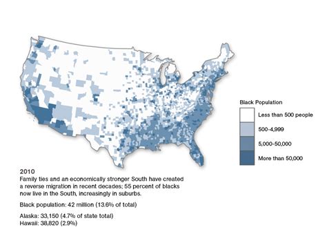 African American Population Density Map Babbie Rachelle