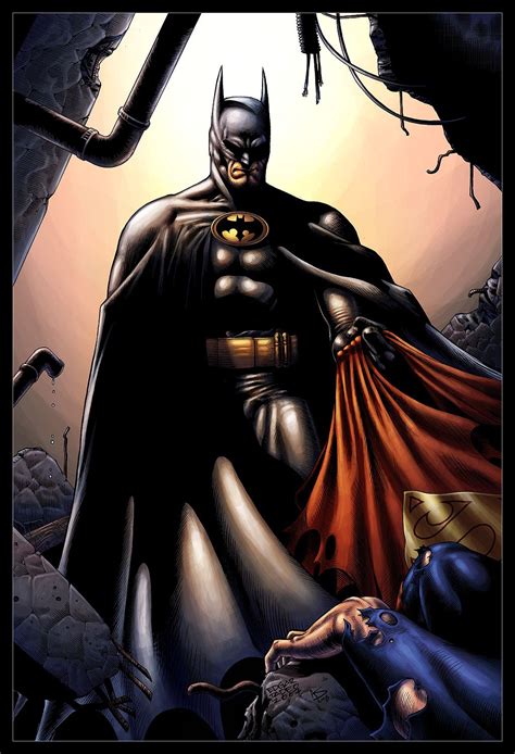 Batman vs Superman by *alexsollazzo | Batman, Batman vs superman, Batman and superman