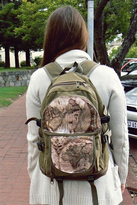 Map Backpack · How To Make A Backpack · Decorating On Cut Out Keep