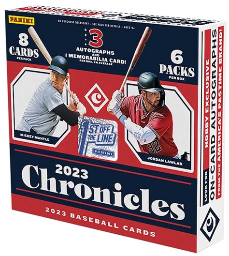 2023 Panini Chronicles Baseball Checklist Set Details Boxes
