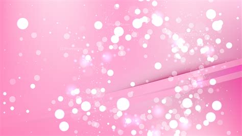 Abstract Pastel Pink Bokeh Background Design