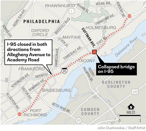 The Philadelphia Inquirer On Twitter Here Is A Map Of Where The Fire