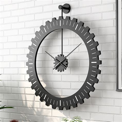 500mm Nordic Minimalist Metal Wall Clock Home Decor Art Clocks