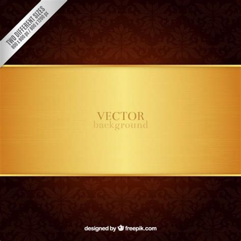 Download Ornamental Background With Golden Stripe For Free Background