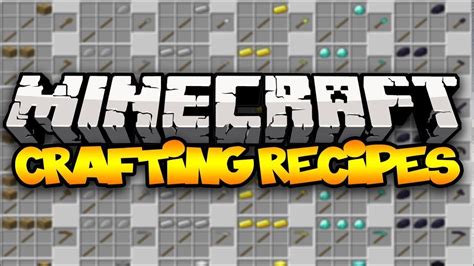 Minecraft Crafting Recipes Craftguide Mod Showcase Youtube