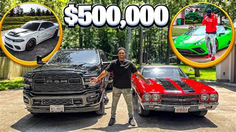 Half A Million Dollar Car Collection 500000 Youtube