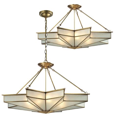 Rigid bracing for ceiling plane elevation changes. ELK 22013-8 Decostar Contemporary Brushed Brass Ceiling ...