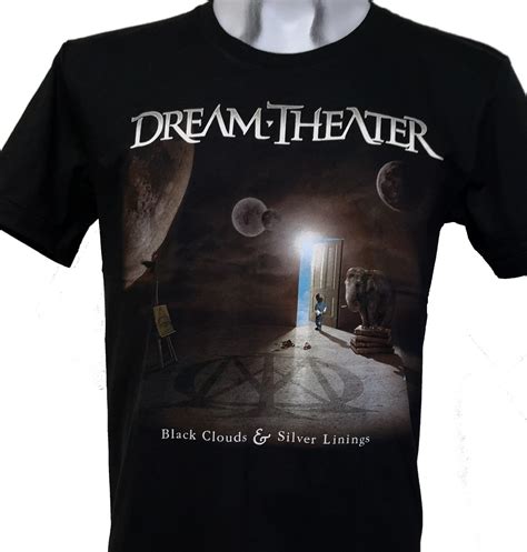 Dream Theater T Shirt Black Clouds And Silver Linings Size S Roxxbkk