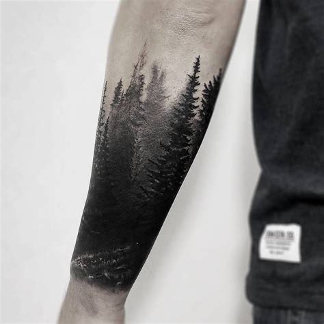 Creative Forest Tattoo Designs And Ideas Tattooadore Forest Tattoos Forearm Tattoos