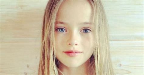 Nine Year Old Child Model Referred To As The Most