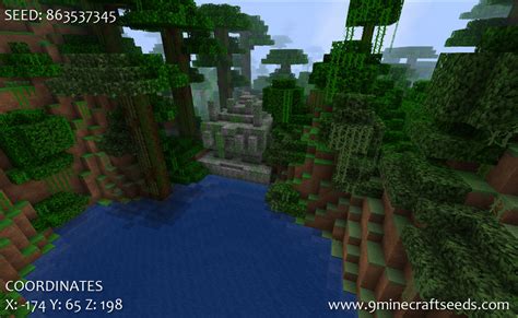 Use the following search parameters to narrow your results the temple we have now should be called a jungle shrine instead cause it's much smaller. Minecraft Jungle Temple with Horse Armor Seed: 863537345