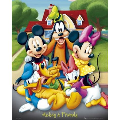 Mickey And Friends Poster Print By Disney 24 X 36