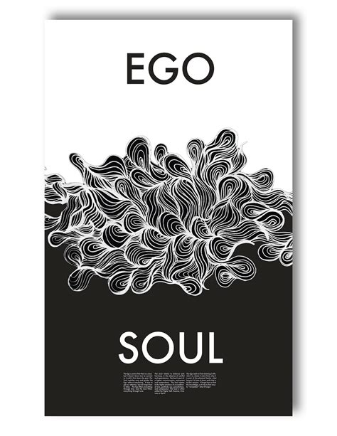 The Ego Vs The Soul Poster Series On Behance