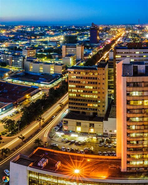 Lusaka Zambia Lusaka Has Become Something Of A Boom Town Of Late New