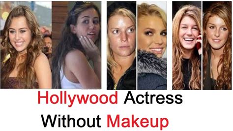 Top 10 Hollywood Actresses Without Makeup