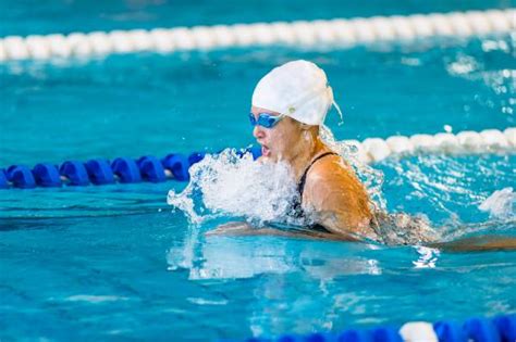 Keep a high elbow position when swimming. Swim Basics: A Beginner's Guide to the Breaststroke ...