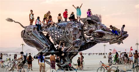 Missed Burning Man Burning Man Or At Least Its Art Is Coming To You The New York Times