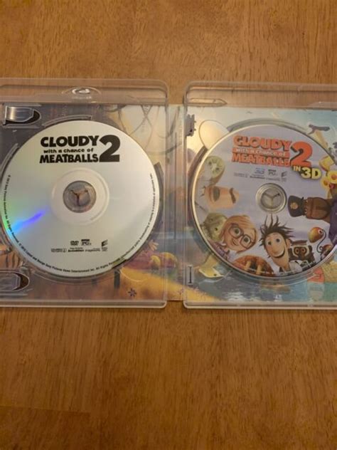 Cloudy 2 Revenge Of The Leftovers Blu Ray 3d Dvd Lenticular