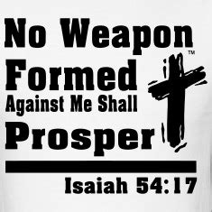 No weapon that is formed against thee shall prosper; Forgiven T-Shirts | Spreadshirt