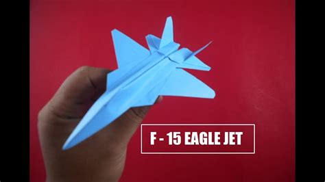 How To Make Paper Airplane Best Paper Plane Origami Jet Fighter Is