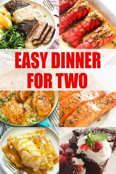 Easy Dinner For Two Budget Friendly Meals Immaculate Bites Dinner